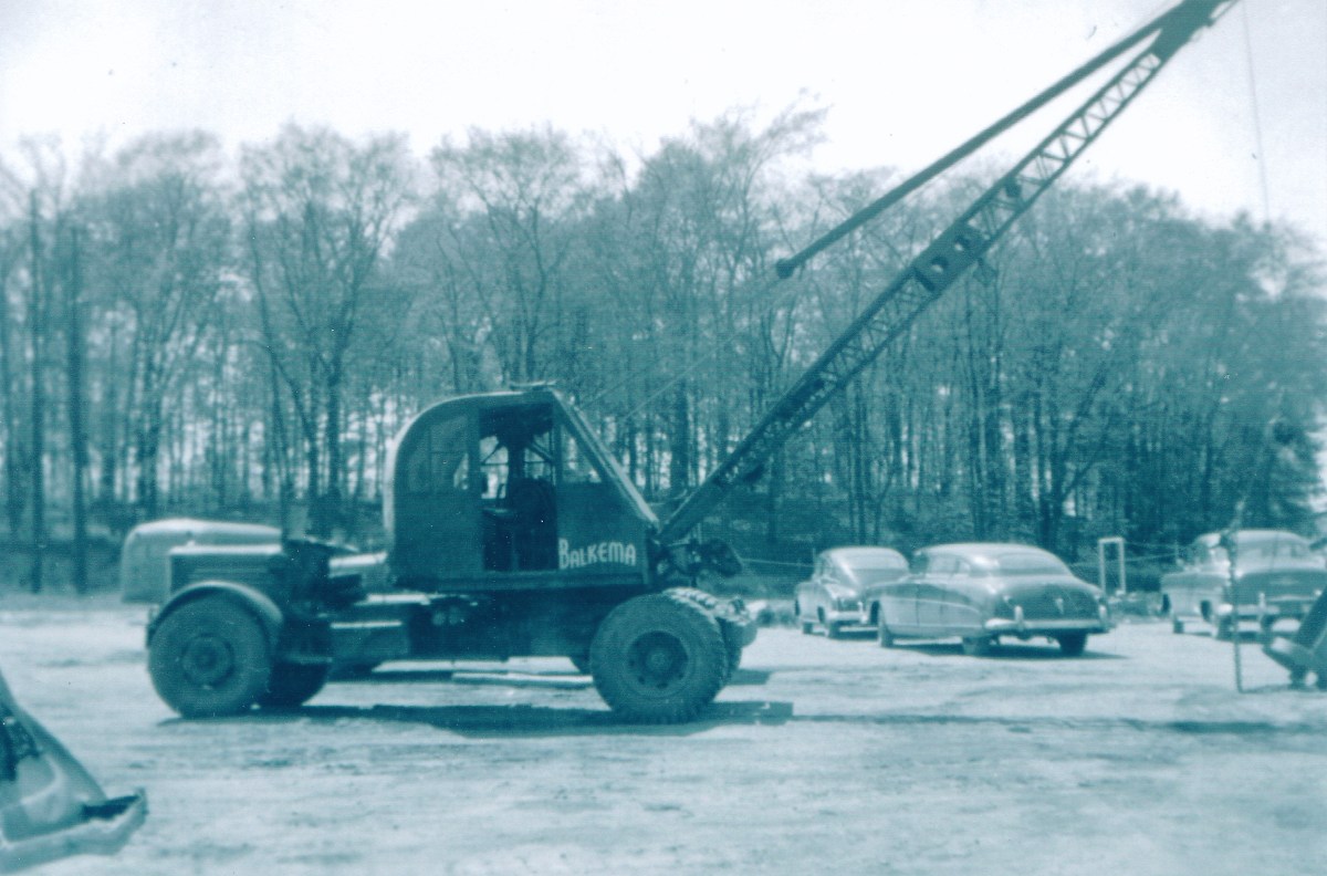 One of our original cranes - 1951