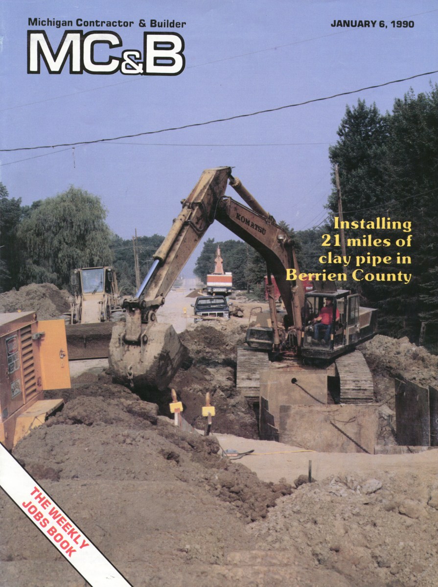 Michigan Contractor & Builder Magazine - Berrien County - 1990