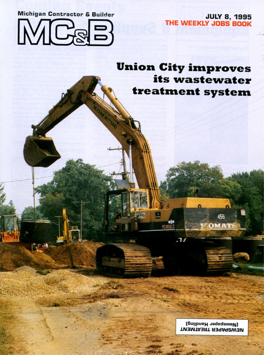 Michigan Contractor & Builder Magazine - Union City - 1995